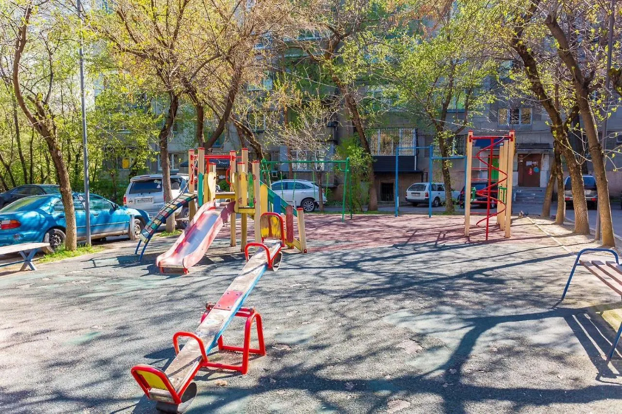 Светлая Квартира В Центре Города 阿拉木图 公寓